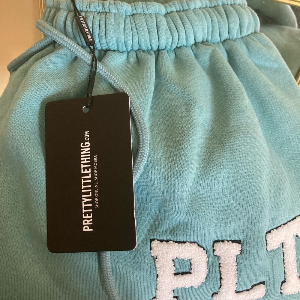 Brand new PLT Medium Turquoise sweatpants !!